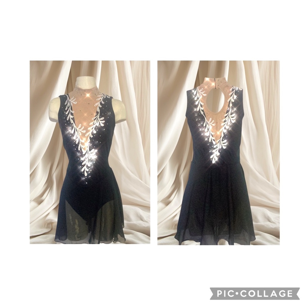 Robe de patinage artistique 2-4 adulte